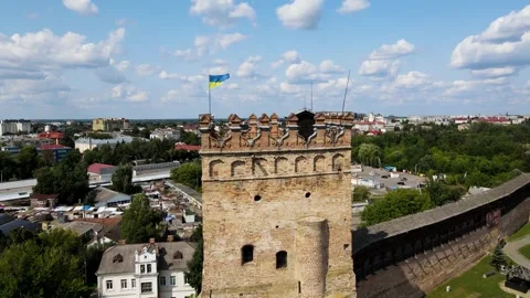 Lubart&amp;#039;s Castle Vídeo Stock 296762371
