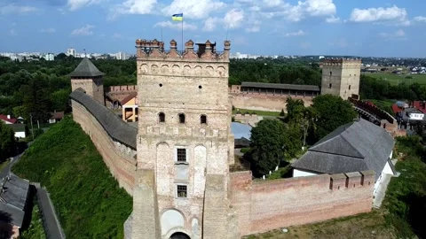 Lubart's castle Stock Footage 201106786