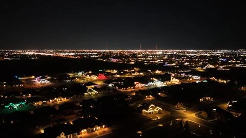 Lubbock Night Stock Photos