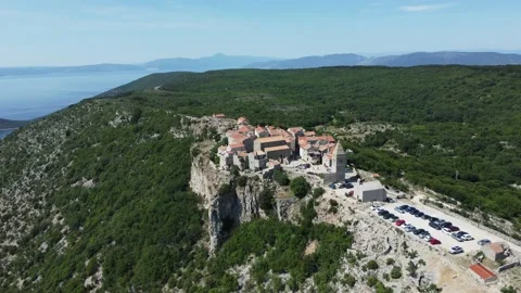 Lubenice, Cres Stock Footage 221200986