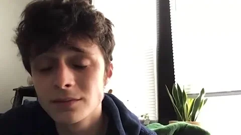 Lucas Jade Zumann talking about film 'Dr. Bird's Advice For Sad Poets' - 2021 Stock Footage 157434533