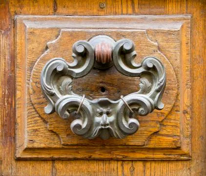 Lucca Door Knocker Stock Photos