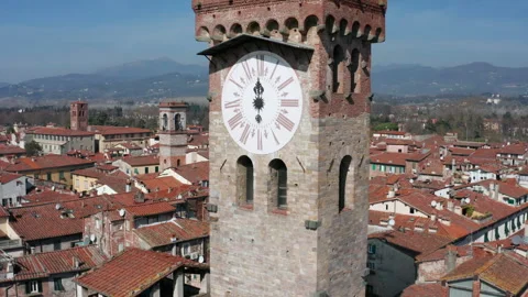 Lucca torre delle ore 動画素材 260095407