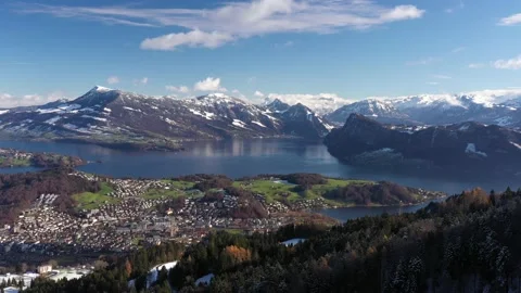 Lucerne lake Video stock 167913197