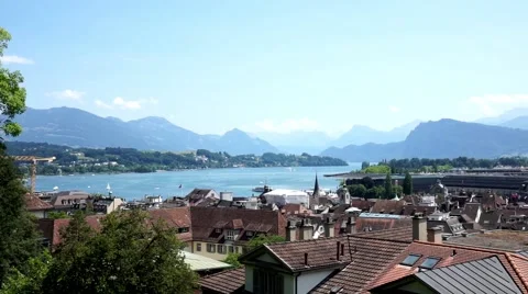 Lucerne top view Stock Footage 53453734