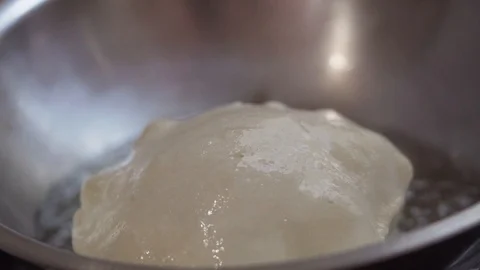 Luchi - A Deep Fried Indian Flat Bread - Poori Stock Footage 116102341