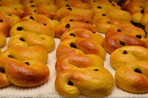 Lucia bakery Stock Photos