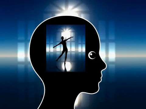 Lucid Dreaming Stock Illustration