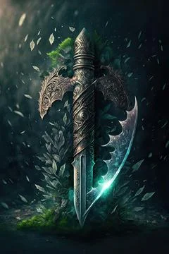 Luck blade Stock Illustration