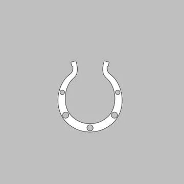 Luck Horseshoe computer symbol 스톡 일러스트