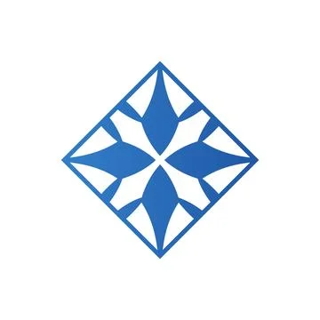 Luck logo four leaf clover luck symbol green logo modern corporate, abstract Stock Illustration