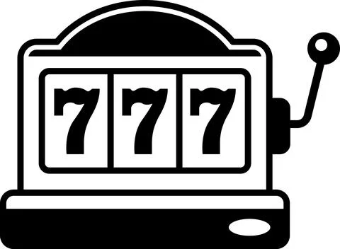 Lucky 7 icons set vector. Casino slot. Machine jackpot Slot machine. Jackpot Stock Illustration