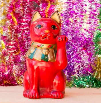 Lucky cat Stock Photos