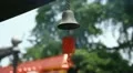 Lucky Charm Buddhist Bell Closeup Detail Feng Shui Positive Energy Harmony Peace HD Footage