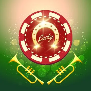 Lucky Chip Stock Illustration
