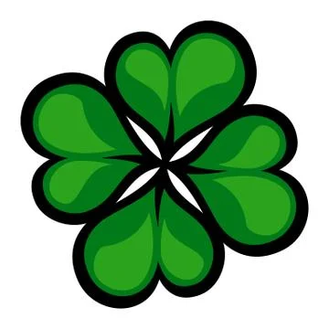 Lucky Clover Stock Illustration