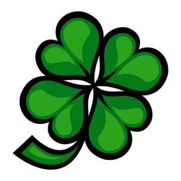 Lucky Clover Stock Illustration