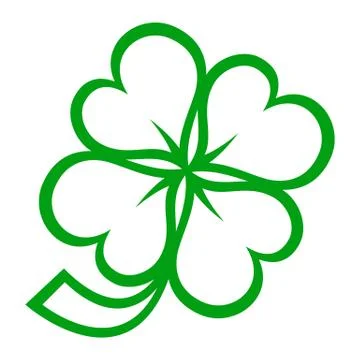 Lucky Clover Stock Illustration