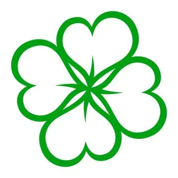 Lucky Clover Stock Illustration