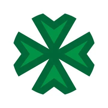 Lucky Clover Stock Illustration