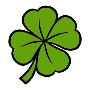 Lucky Clover Stock Illustration