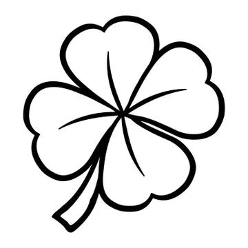 Lucky Clover Stock Illustration