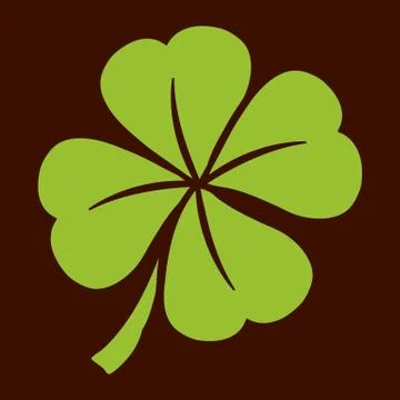 Lucky Clover Stock Illustration