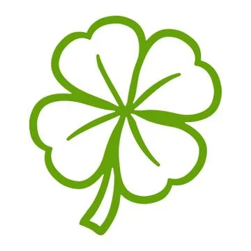 Lucky Clover Stock Illustration