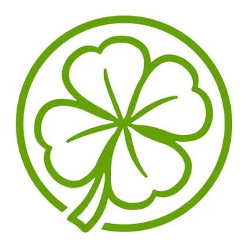 Lucky Clover Stock Illustration