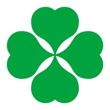 Lucky Clover Stock Illustration