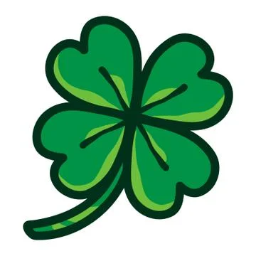 Lucky Clover Stock Illustration