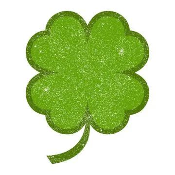 Lucky Clover Stock Illustration