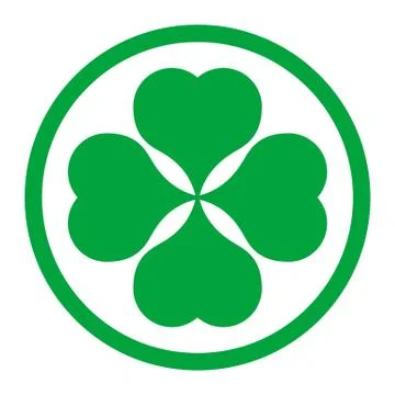Lucky Clover Stock Illustration