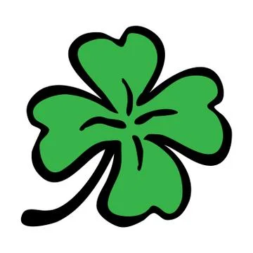 Lucky Clover Stock Illustration