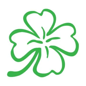 Lucky Clover Stock Illustration