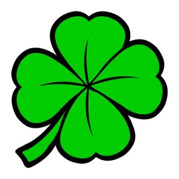 Lucky Clover Stock Illustration