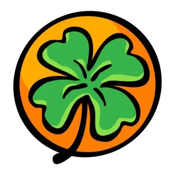 Lucky Clover Stock Illustration