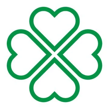 Lucky Clover Stock Illustration