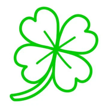 Lucky Clover Stock Illustration