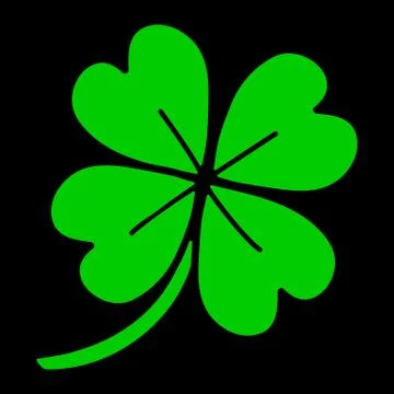 Lucky Clover Stock Illustration