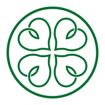 Lucky Clover Stock Illustration