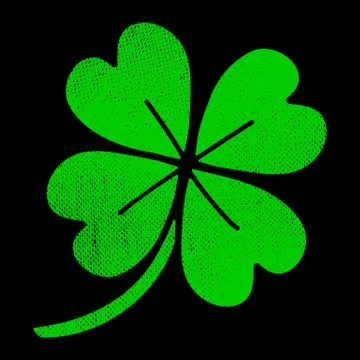 Lucky Clover Stock Illustration