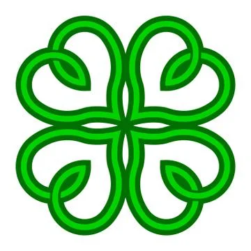 Lucky Clover Stock Illustration