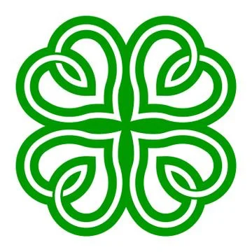 Lucky Clover Stock Illustration