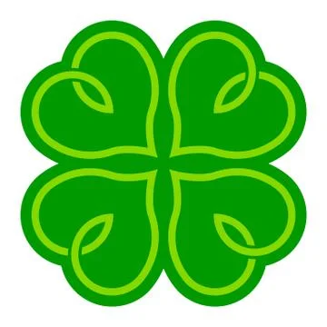 Lucky Clover Stock Illustration