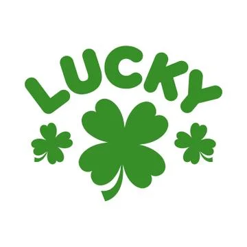 Lucky Clover Stock Illustration