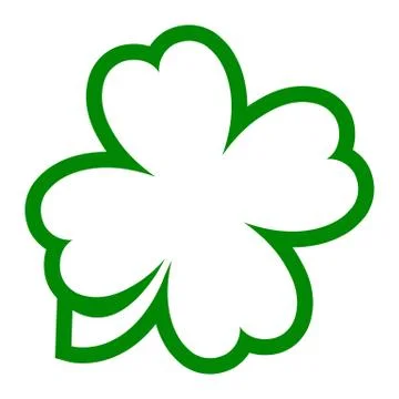 Lucky Clover Stock Illustration