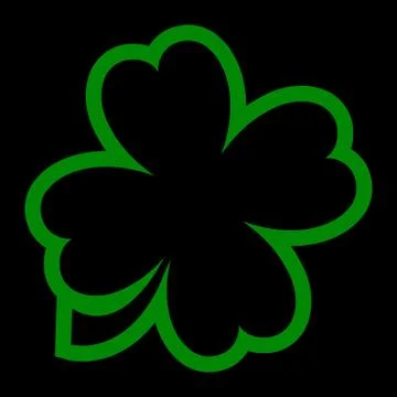 Lucky Clover Stock Illustration