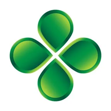 Lucky Clover Stock Illustration