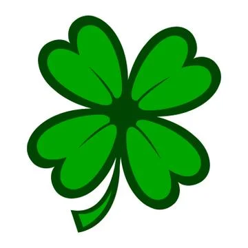 Lucky Clover Stock Illustration
